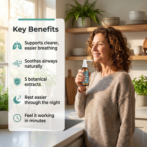 Breathra™ Lung Support Spray | 5 Botanical Extracts